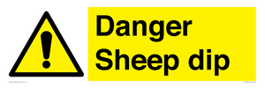 Danger Sheep dip